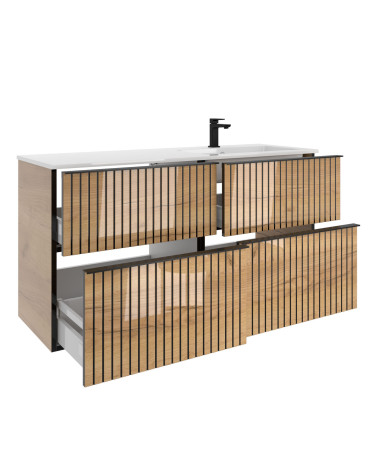 Szafka łazienkowa 120cm PRAWA z 4 szufladami